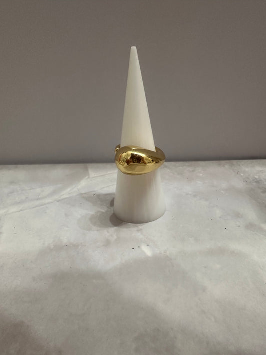 Drop Gold Ring