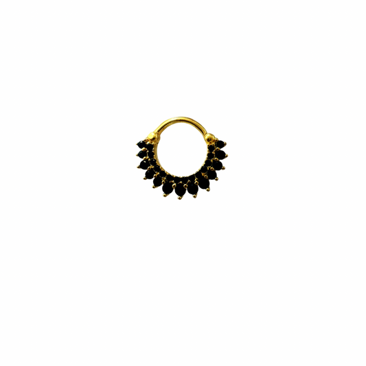 Black glam Earing