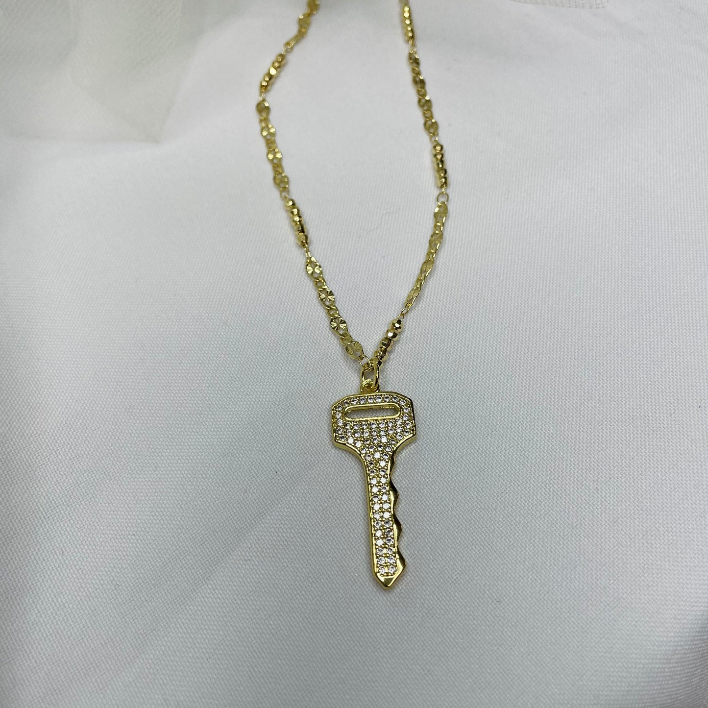 Square Key Necklace